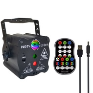 【In Stock】LED Disco Starry Sky Projection Lamp Party Lights Flash Laser Stage Lights With Multiple E