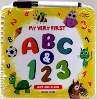 MY VERY FIRST ABC & 123 WIPE AND CLEAN