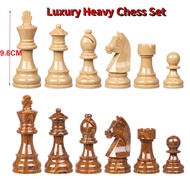 Luxury Standard Heavy Chess Set Foldable Nonmagnetic Chess Pieces For Children Family Travel Chess Board Table Game Gifts Gift