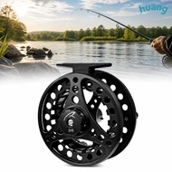 LONNG Fly Fishing Reel, 2+1BB Bearings Aluminum Alloy Fly Reel, Durable 85mm Diameter 5/6 WT Fishing