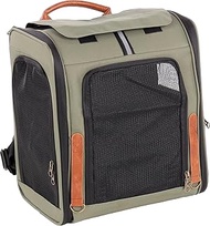 Flamingo Yoda Backpack for Pets - Green - 33 x 24 x 38 cm - Comfortable, Breathable and Safe - Ideal