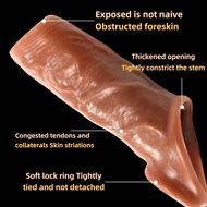 Men Silicone Intimate Protective Sleeve Condom Opening Design Condom-男士避孕套 開口設計