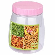 bekas kuih raya kedap udara Jar gula, balang kedap kelembapan, balang simpanan comel plastik kelas m
