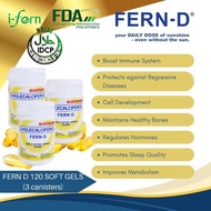 Fern Vitamin D Supplement 120 softgels ( 3 bote) GodsFavorBoutique