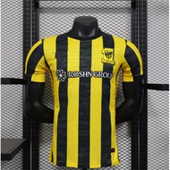 Player version home 2025 26 Al-Ittihad Jersey Men's Sports Shirt  S-XXL