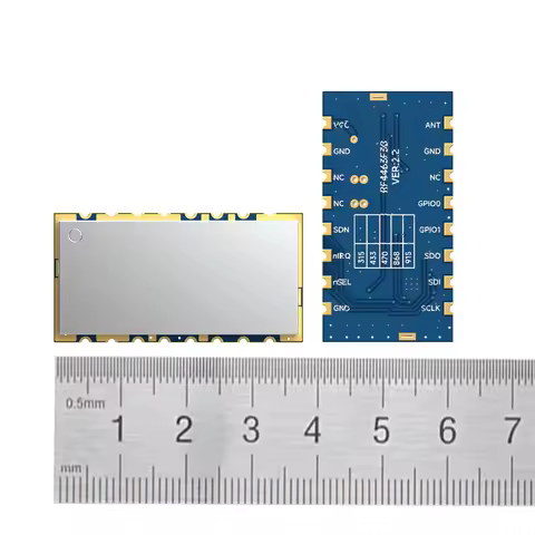 2pcs/lot RF4463F30 SI4463 915MHz 1W FSK Wireless Transceiver Module