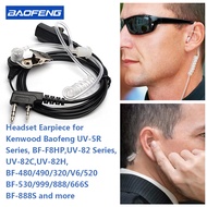 Headset Earpiece Headphone for Kenwood Baofeng Walkie Talkie Radio walkie-talkie accessories UV-5R