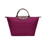 LONGCHAMP 珑骧 女士中号短柄LE PLIAGE饺子包 橙色 L1623089B44 大丽花色