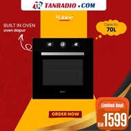 Rubine Senz built in oven 70L oven dapur