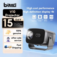 4K Projector V10 360° Flip Smart Projector Full HD 1080P Home Theater A10pro Projector Android 13 fo