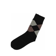 Payless Club Culture Mens Argyle Crew Socks - Black_17