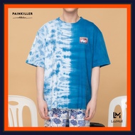 (PAINKILLER x GOOD GOODS) HALF-DYE T-SHIRT / เสื้อมัดย้อม ม่อฮ่อม เสื้อแขนสั้นผช โอเวอร์ไซส์ เสื้อผ้าผู้ชาย เพนคิลเลอร์ / T-shirt oversized menswear PAINKILLER / SS TEE / GG23