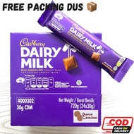 Cadbury Dairy Milk SMALL 1 Pack Of 24pcs x 30gr - Chocolate Cadbury Dairy Milk Cashew Nut