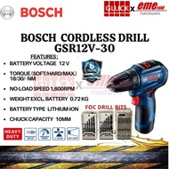 BOSCH Brushless Cordless Drill GSR12V-30
