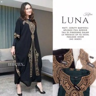 Gamis Lebaran/Kaftan Lebaran/Kaftan Pesta Kondangan Luna ORIGINAL