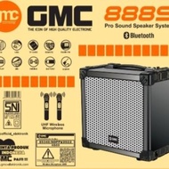 SPEAKER BLUETOOTH PORTABLE GMC 888S Ukuran 10 Inch - FREE MIC 2 Pcs BISA PILIH TIPE 888Q