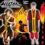 Zuko Avatar The Last Airbender Costume / Adult Fire Bender Costume