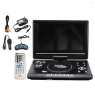 [Ready Stock]9.8 Inch 16:9 Widescreen 270° Rotatable LCD Screen Home Car TV DVD Player Portable VCD Compact Disc MP3 Viewer with Game Function