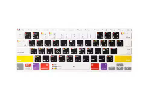 For Apple MacBook Air 13" 113.3 inch Mac 13" 1PC Chinese Illustrator AI Shortcuts Hot Keys US Keyboa
