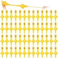 Vinsot 150 Pack Flying Chicken Slingshot Fingers Rubber Chicken Bulk Flick Chicken Toys Easter Day O