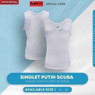 Indah Pesona Eagle King Kids Singlet - White/Size 24-36 802C