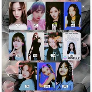 Aespa Giselle Ningning Official Photocard - [READ DESCRIPTION]