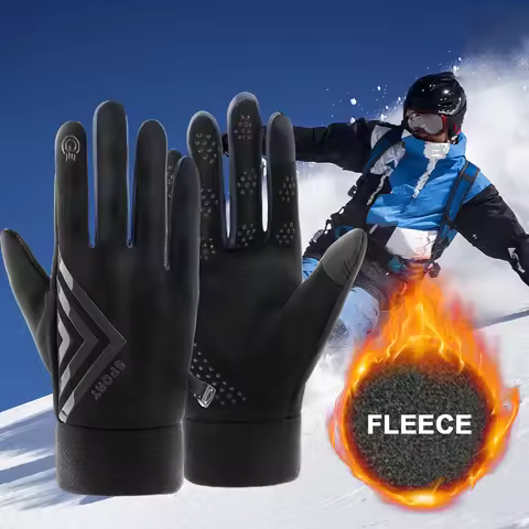 WRELS Winter Warm Thermo Gloves Thermo Gloves Plus Velvet Gloves Waterproof Touch Screen Gloves for 