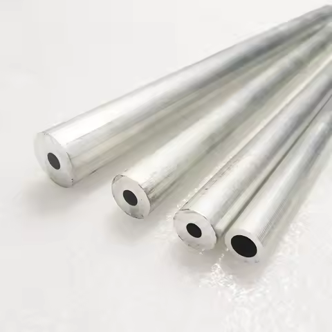 L 500mm 6061 Aluminum Tube AL Capillary Hollow Aluminum Pipe CNC Metal OD 3/4/5/6/7/8/9/10/11/12/13/