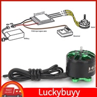 Luckybuyy-my A1408 3650KV Metal Brushless Motor Fit for FPV Racing Quadcopter Drone Part Acccessory