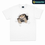 BEARSTIX - Cat T-shirt - Cat T-shirt - Premium Distro Clothes - Unisex 3D Cat T-shirt