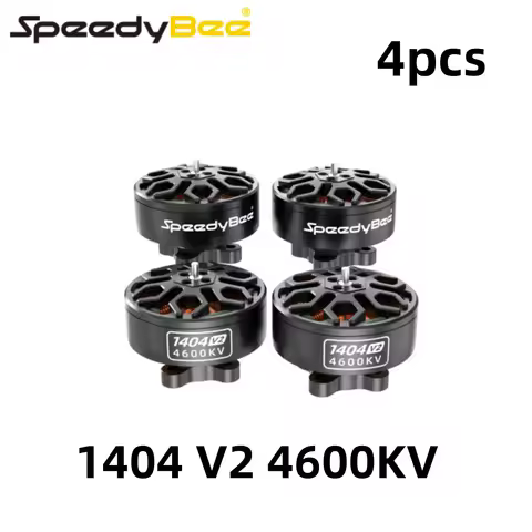 SpeedyBee 1404 V2 4600KV Motor 4pcs suitable for Bee25 2.5 inch FPV Racing Drone
