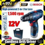 BOSCH GSR120-LI / GSR 120-LI GEN II 12V 30NM Cordless Drill 1500RPM (SOLO/SET)