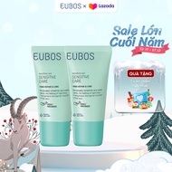 Combo 02 Chai Mini Kem Dưỡng Da Tay Cho Da Nhạy Cảm EUBOS SENSITIVE HAND REPAIR & CARE 25ml