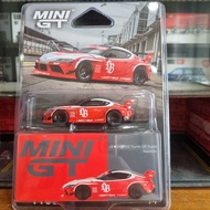 Mini GT 1103 LB Works Toyota GR Supra Red/White