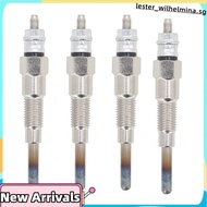 4PCS  Heater Glow Plugs 8Mm for  Tractor B21 B1700D B1700E Part Number 16851-65512 16851-65510
