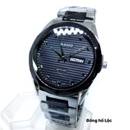 R.A.D.O Jubile MEN'S WATCH HIGH QUALITY SOLID SAPHIRE STONE STRAP - Free 2 replacement batteries