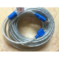 10 meter usb extension cable 10m transparent white extension cable