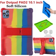Tablet Case For Dotpad PAD2 10.1 inch Super Soft Silicon Tablet Case Stand Protect Shell Cover Dotpa