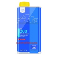 Original ATE TYP200 Dot4 Premium Racing Brake Fluid 1 Liter