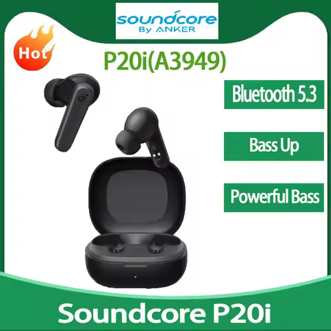Choice Soundcore P20i A3949 True Wireless Earbuds, 10mm Drivers with Big Bass, Bluetooth 5.3, 30H Lo