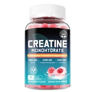 ISNIH ครีเอทีน 6500mg Creatine Monohydrate Gummies บรรเทาความเมื่อยล้าและฟื้นฟูกล้ามเนื้อ Creatine G