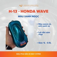 HYPER motorcycle paint turquoise Honda Wave (Code: H-13) - 1 Liter