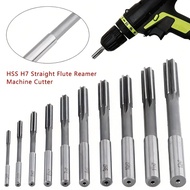 10 Pcs 3-12mm H7 Machine Reamer HSS High Speed ​​Steel Straight Shank Reamer Set