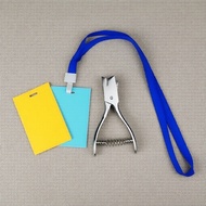 Oval Slot Punch Paper Cutter – Badge ID & Planner Hole Puncher | Essential Office & School Stationer