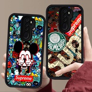 E107 SUP Casing for Black Silicone OPPO Reno 2F A5 A37 2Z A83 F11 A9 2020 A39 Pro