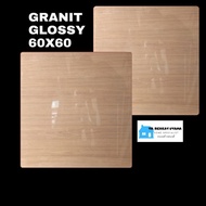 Murah Granit Glossy 60X60 Motif Kayu Wood Habitat - Granit Lantai ,