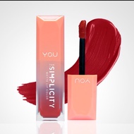 You The Simplicity Matte Lip Color