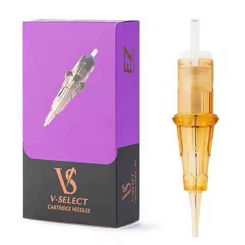 EZ AURA V System Permanent Makeup Cartridge Tattoo Needles 1RL 3RL 3RS Eyebrow Eyeliner Lips SMP Mic