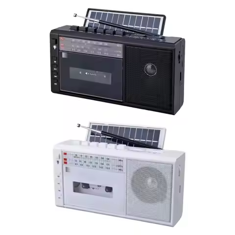 Cassette Tape Player ,Support SD Card, Vintage Radio Tape Recorder Cassette