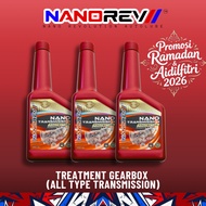 ORIGINAL (200ml) NANOREV TREATMENT GEARBOX FOR ALL TYPE OF TRANSMISSION MANUAL, AUTO, CVT, DCVT, DCT